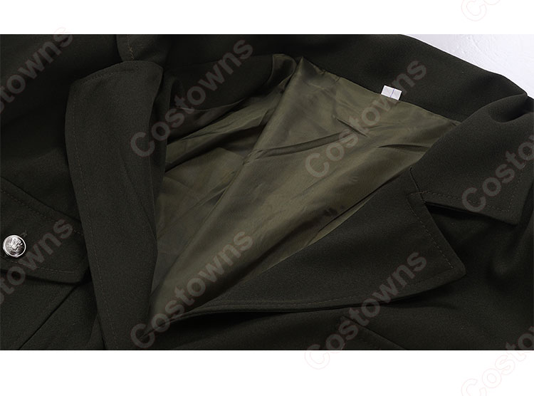 進撃の巨人 リヴァイ・アッカーマン コスプレ衣装 調査兵団 制服-4