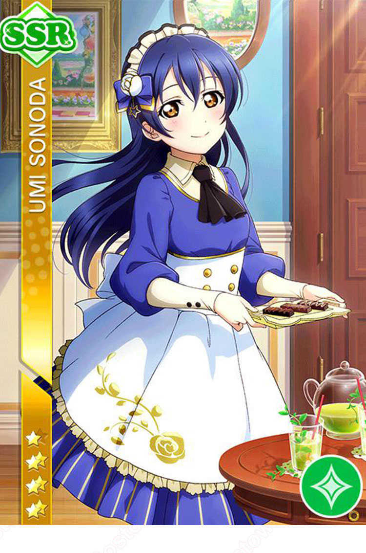 ラブライブ!スクフェス ティーパーティ編 μ'sセット☆ 園田海未