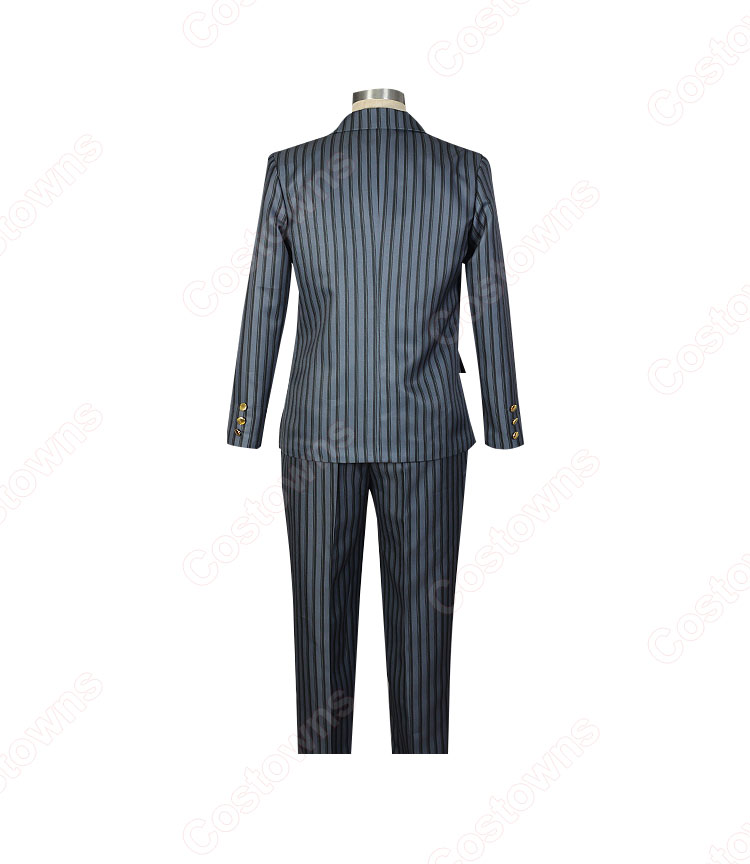 ジョジョの奇妙な冒険 ディアボロ スーツとネクタイ姿 コスプレ衣装-4