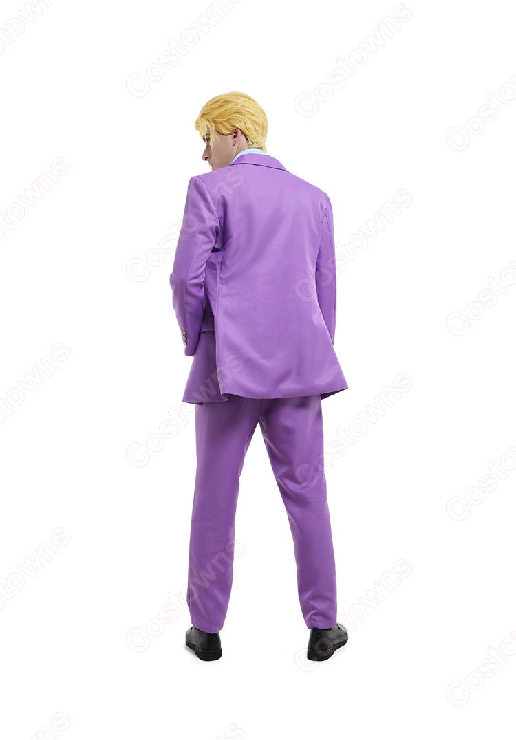 ジョジョの奇妙な冒険 ダイヤモンドは砕けない 吉良吉影 コスプレ衣装-5