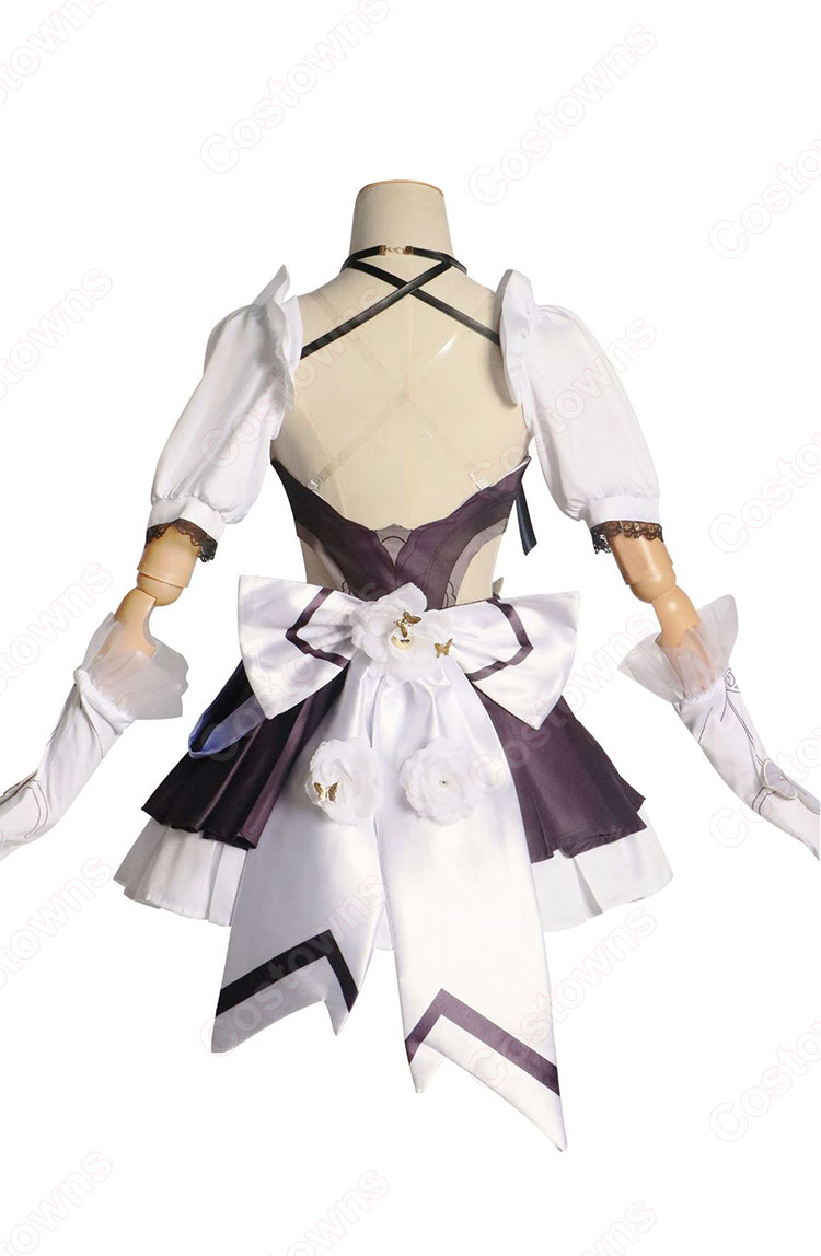 崩壊3rd エリシア メイド服 コスプレ衣装-3