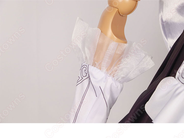 崩壊3rd エリシア メイド服 コスプレ衣装-7