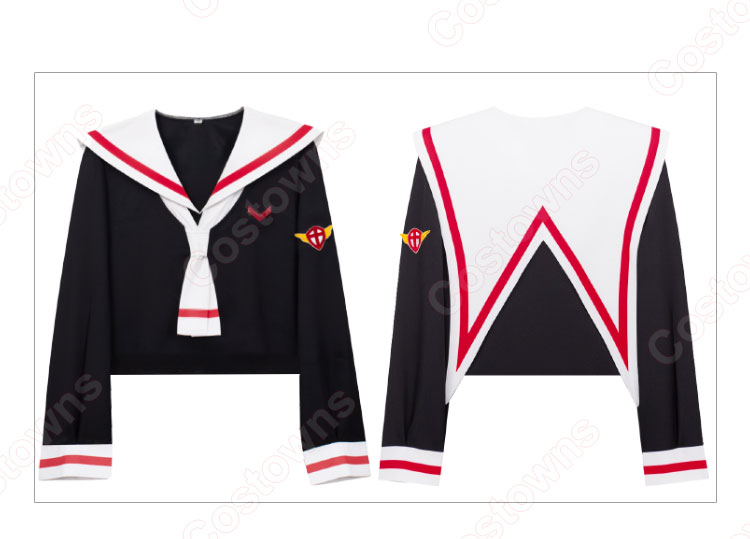 カードキャプターさくら 木之本桜 コスプレ衣装-3