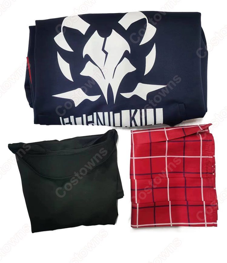 ブルーアーカイブ ゲヘナ学園 鬼方カヨコ コスプレ衣装-4