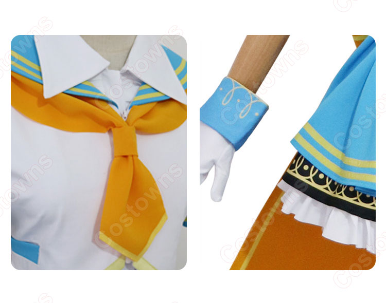 ラブライブ!スクールアイドルフェスティバル2 MIRACLE LIVE! 高海千歌 コスプレ衣装-4