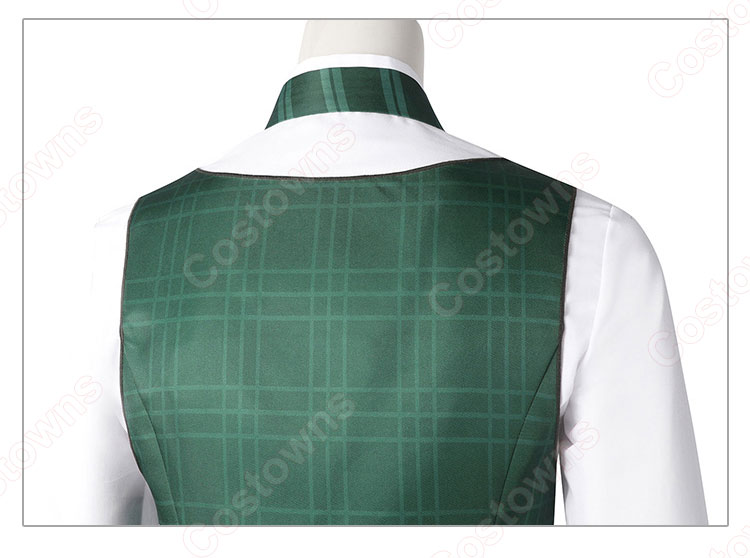 ホグワーツ・レガシー スリザリン 女子生徒 制服 コスプレ衣装 ホグワーツ魔法魔術学校のローブ-11