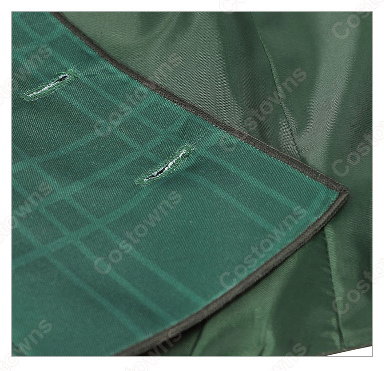 ホグワーツ・レガシー スリザリン 女子生徒 制服 コスプレ衣装 ホグワーツ魔法魔術学校のローブ-12