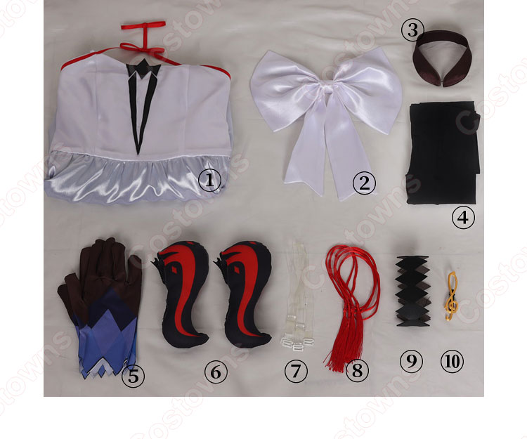 原神 オーケストラコンサート2023 甘雨(かんう) コスプレ衣装-9