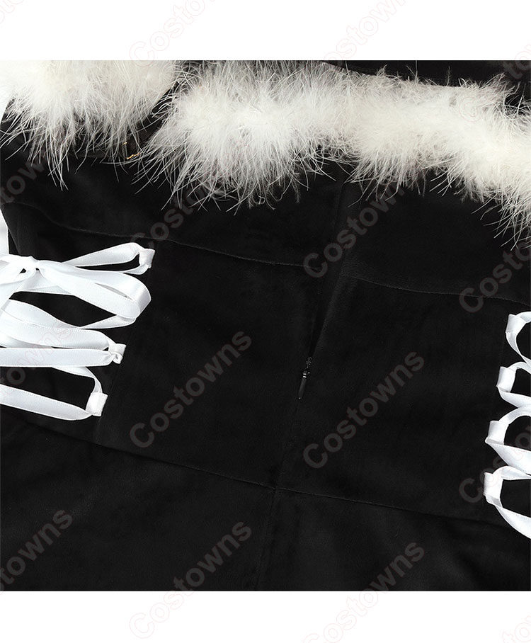 2023 クリスマス セクシー ワンピース テーマパーティー衣装 コスチューム 演出服-4