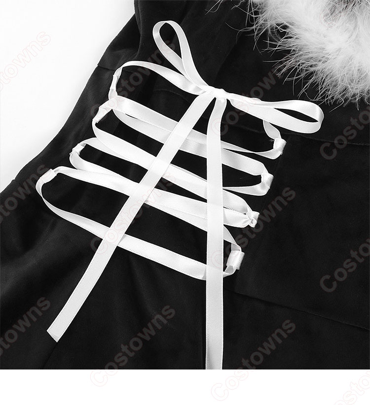 2023 クリスマス セクシー ワンピース テーマパーティー衣装 コスチューム 演出服-6