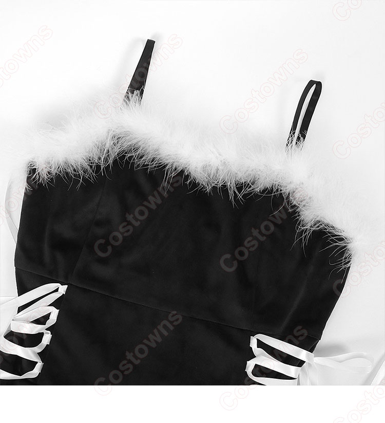 2023 クリスマス セクシー ワンピース テーマパーティー衣装 コスチューム 演出服-7