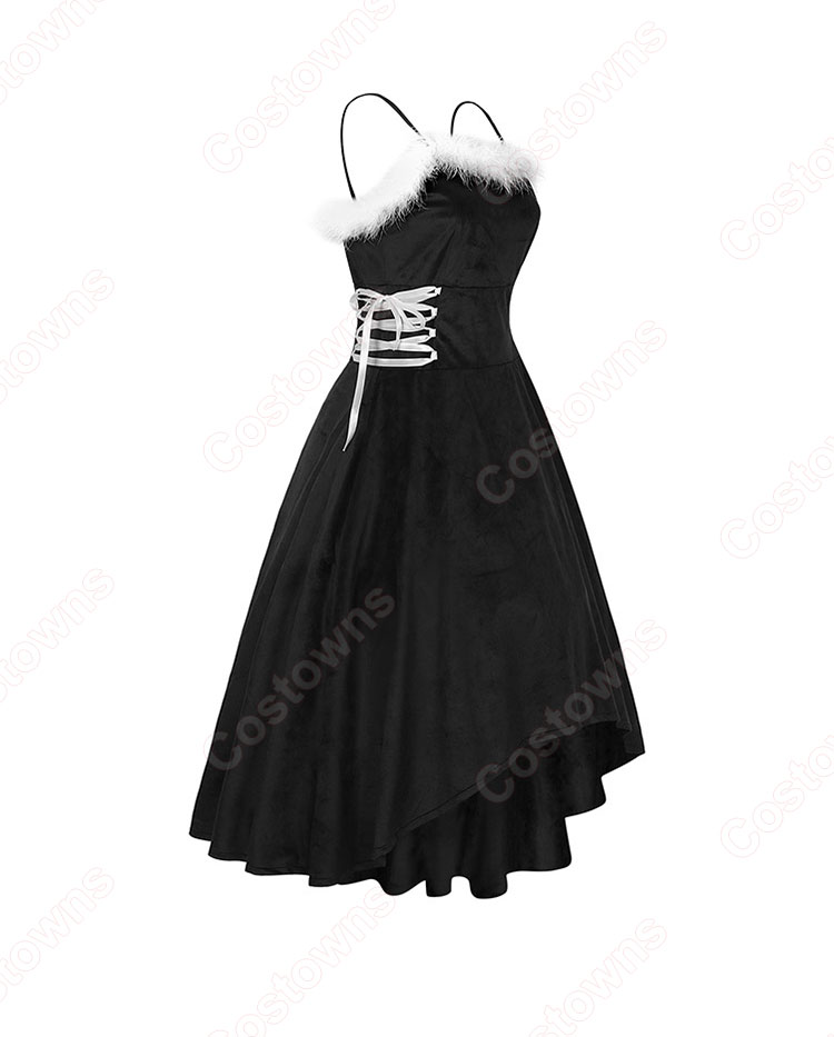 2023 クリスマス セクシー ワンピース テーマパーティー衣装 コスチューム 演出服-2