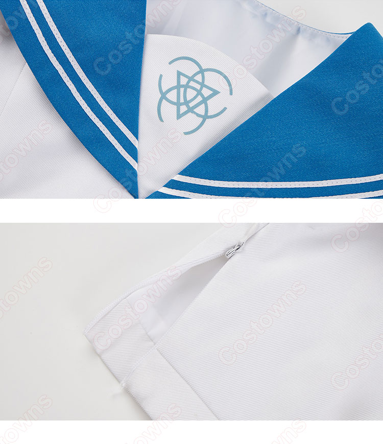 ブルーアーカイブ 浦和ハナコ コスプレ衣装 セーラー服-5