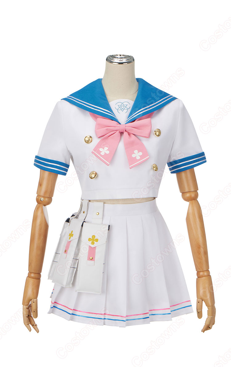 高評価レビュー 浦和ハナコ ブルーアーカイブ コスプレ衣装 Costowns - セーラー服 コスプレ衣装