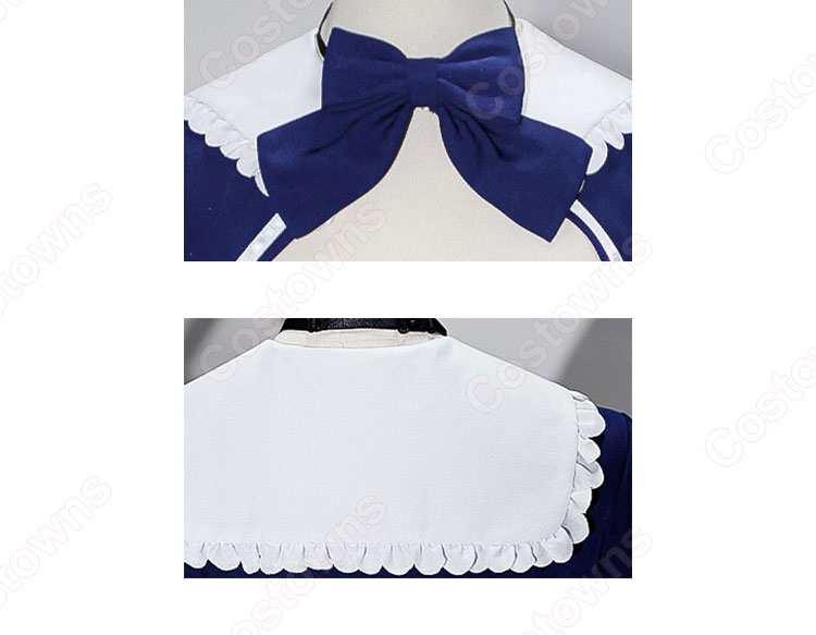 ホロライブ 湊あくあ コスプレ衣装 VTuber メイド服-3