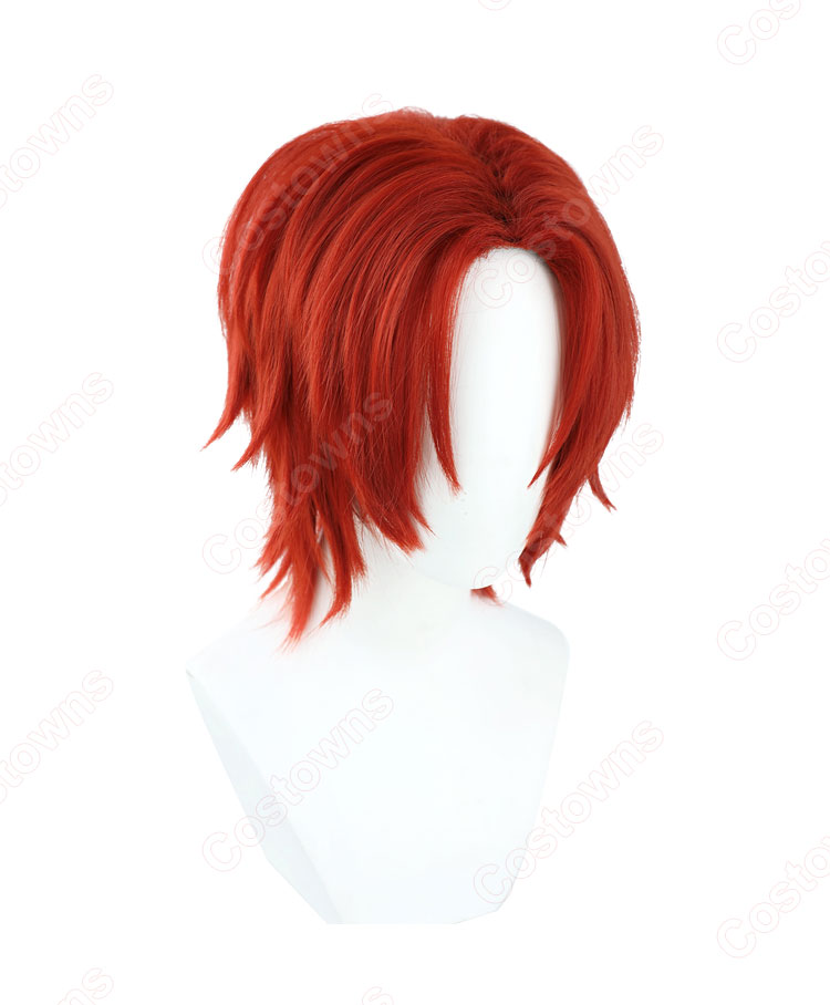 ONE PIECE(ワンピース) 赤髪のシャンクス コスプレウィッグ-2