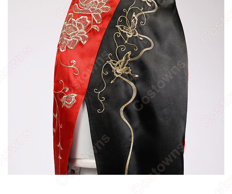 バイオハザード RE:4 エイダ・ウォン コスプレ衣装 チャイナドレス-6