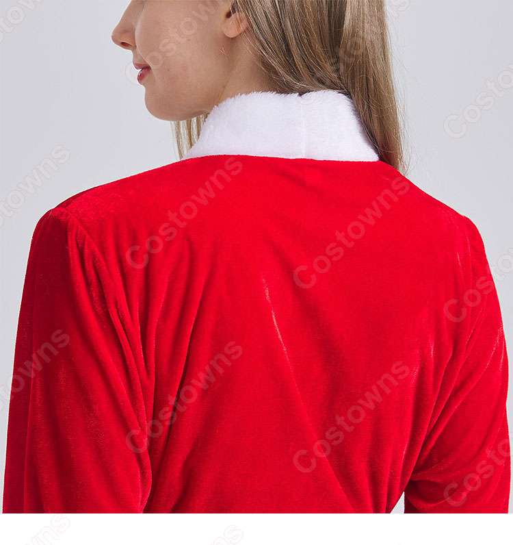 2023 クリスマス衣装 サンタクロース コスプレ衣装 レディース テーマパーティー衣装 演出服-9