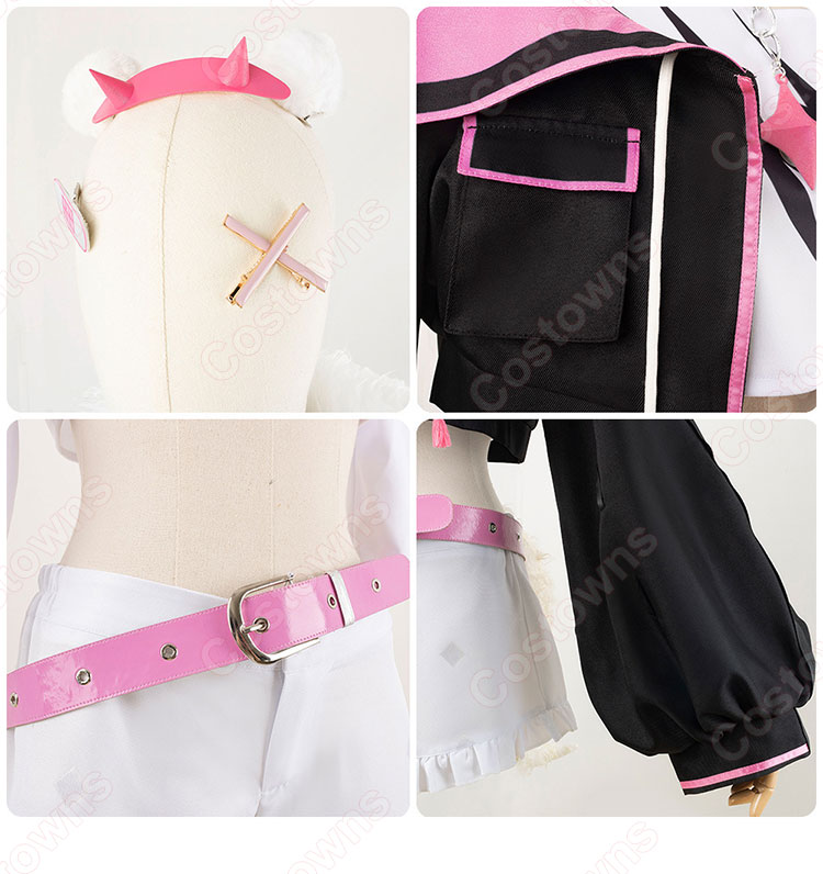 にじさんじ Mococo Abyssgard コスプレ衣装-8