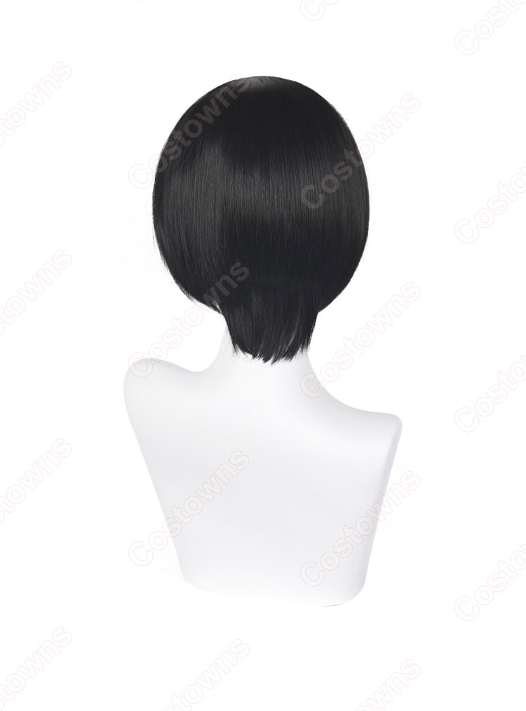 バイオハザード エイダ・ウォン コスプレウィッグ-3