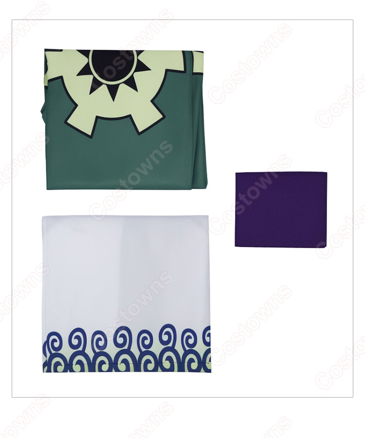 ONE PIECE(ワンピース) ワノ国編 ロロノア・ゾロ ゾロ十郎 コスプレ衣装 子供用 大人用-4