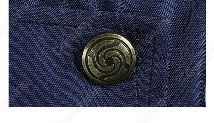 呪術廻戦 五条悟 コスプレ衣装 高専時代 制服 子供用-6