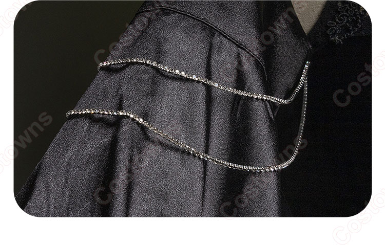 巡音ルカ コスプレ衣装 初音ミク×ラスカル 2023 ヴィランズ衣装-8