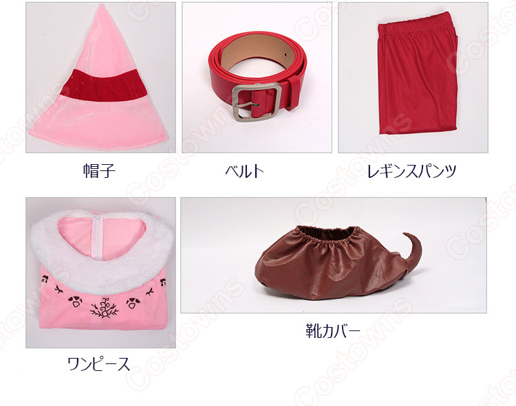 2023 クリスマス衣装 ピンク 長袖 ワンピース テーマパーティー衣装 演出服 サイズ S~XXL-10