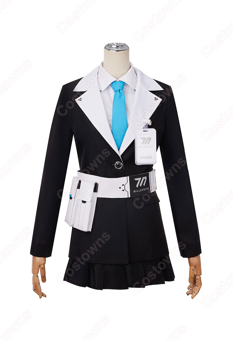 Amazon.co.jp: [エルフ森林] 早瀬ユウカ コスプレ 衣装 ブルー
