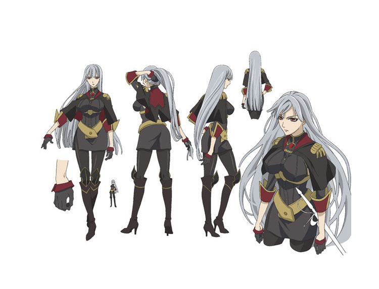 戦場のヴァルキュリア セルベリア・ブレス コスプレウィッグ-1