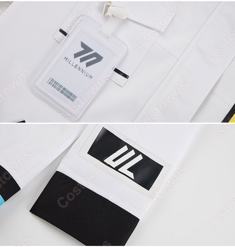 ブルーアーカイブ 花岡ユズ コスプレ 衣装 制服-7