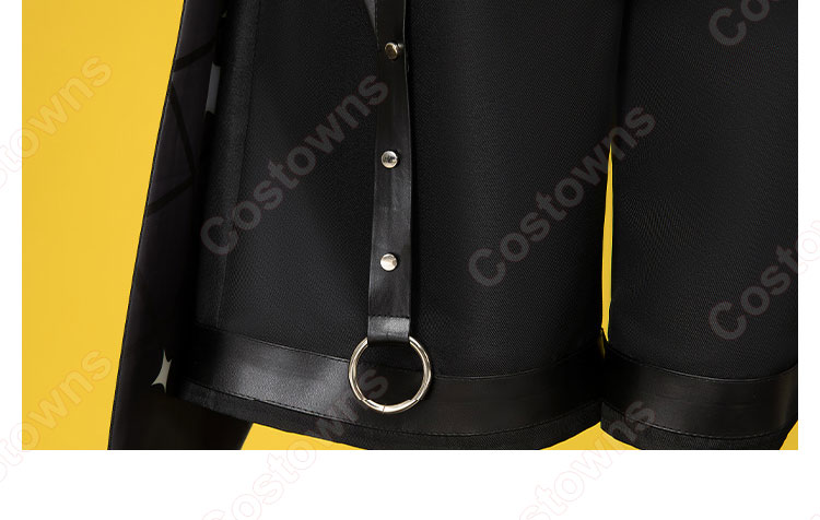 鏡音レン コスプレ衣装 初音ミク×ラスカル 2023 ヴィランズ衣装-6