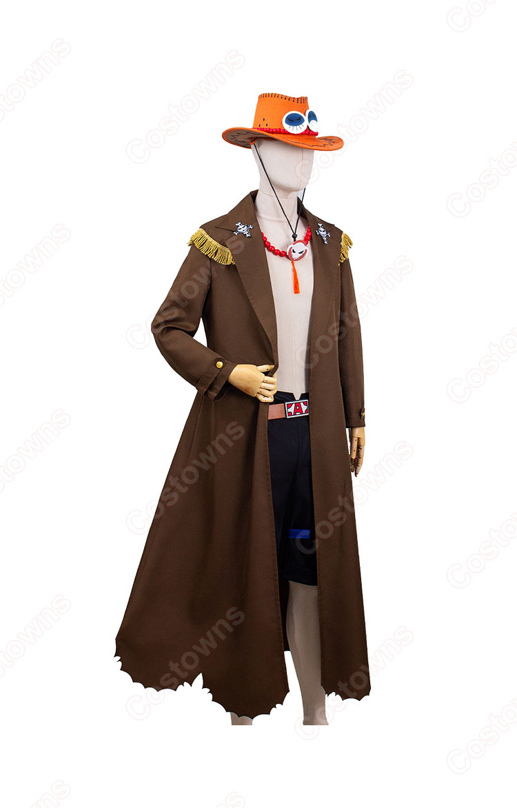 ONE PIECE ポートガス・D・エース アラバスタ コスプレ衣装 コート