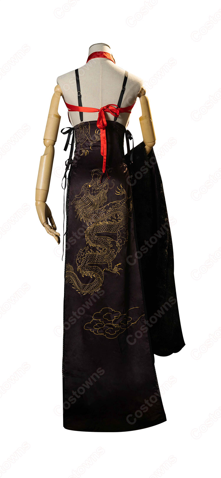 アズールレーン エーギル 祥雲に昇る金龍 コスプレ衣装-3