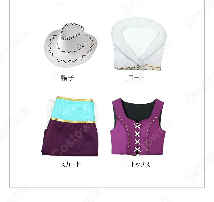 ONE PIECE(ワンピース) ニコ・ロビン コスプレ衣装-11