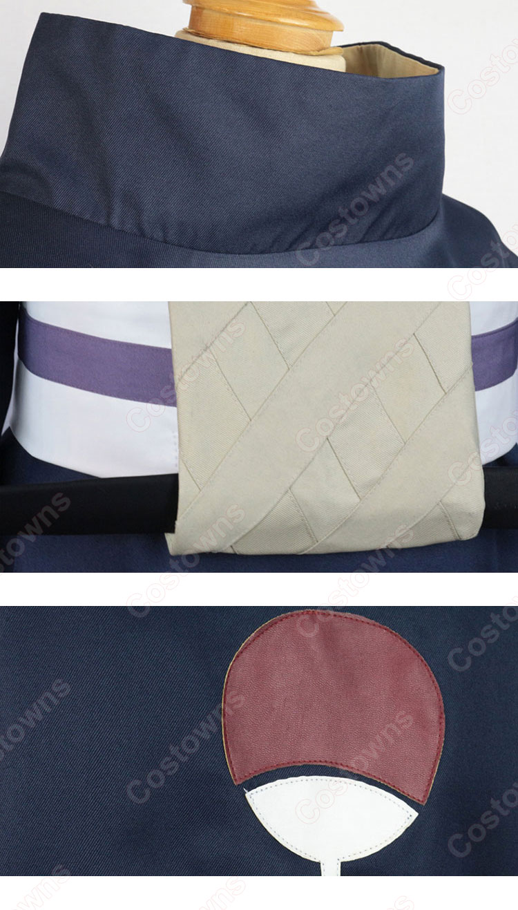 NARUTO -ナルト- 疾風伝 仮面の男（うちはオビト） コスプレ衣装-4