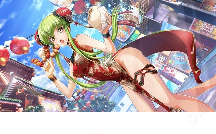 コードギアス 反逆のルルーシュ C.C. 中華街は誘惑がいっぱい コスプレ衣装-1