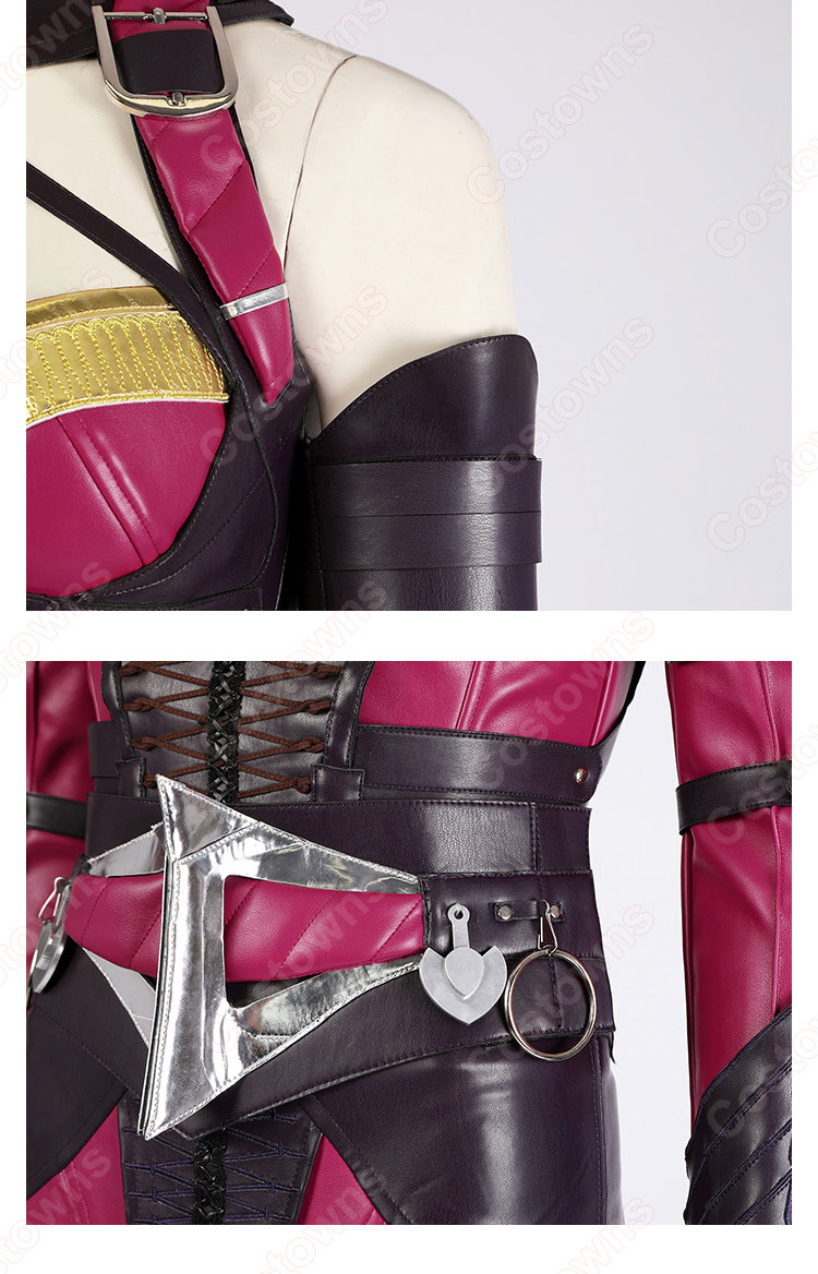 Mortal Kombat 1 Mileena コスプレ衣装-5