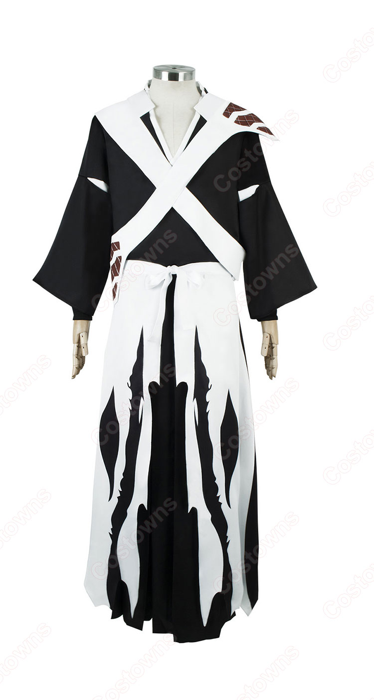 BLEACH 千年血戦篇 二刀流 黒崎一護 コスプレ衣装-1