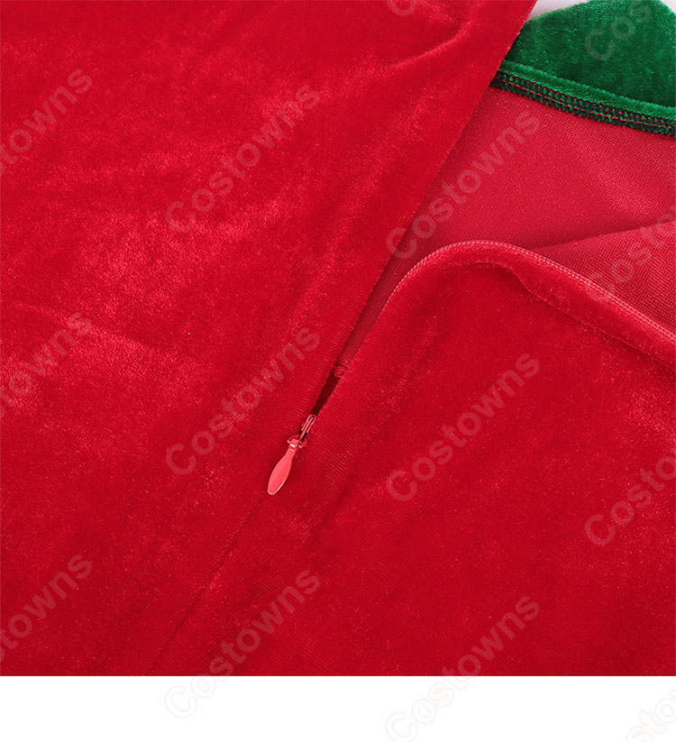2023 クリスマス衣装 コスプレ 大人用 テーマパーティー衣装 赤 緑 エルフ パフォーマンス 衣装-9