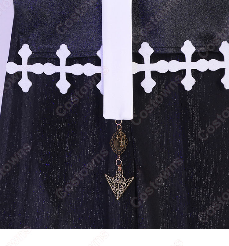 アークナイツ ウィスパーレイン 幽邃隐修 コスプレ衣装-3