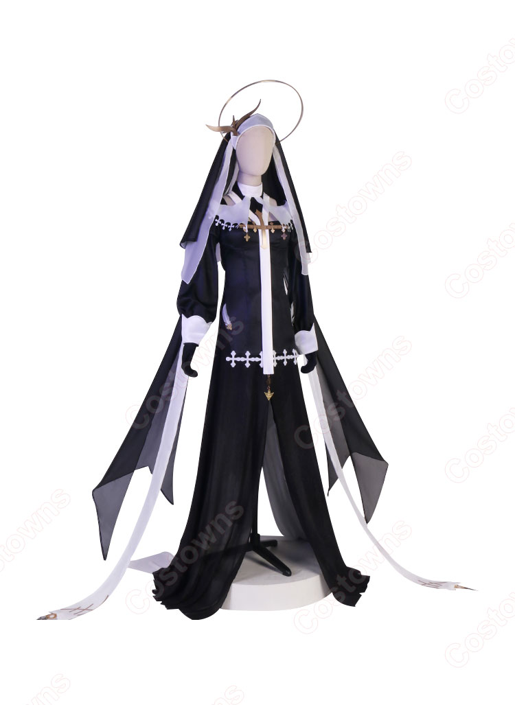 アークナイツ ウィスパーレイン 幽邃隐修 コスプレ衣装-1