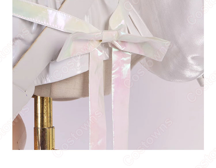 hololive ホロライブ 常闇トワ 白衣装 コスプレ衣装-10