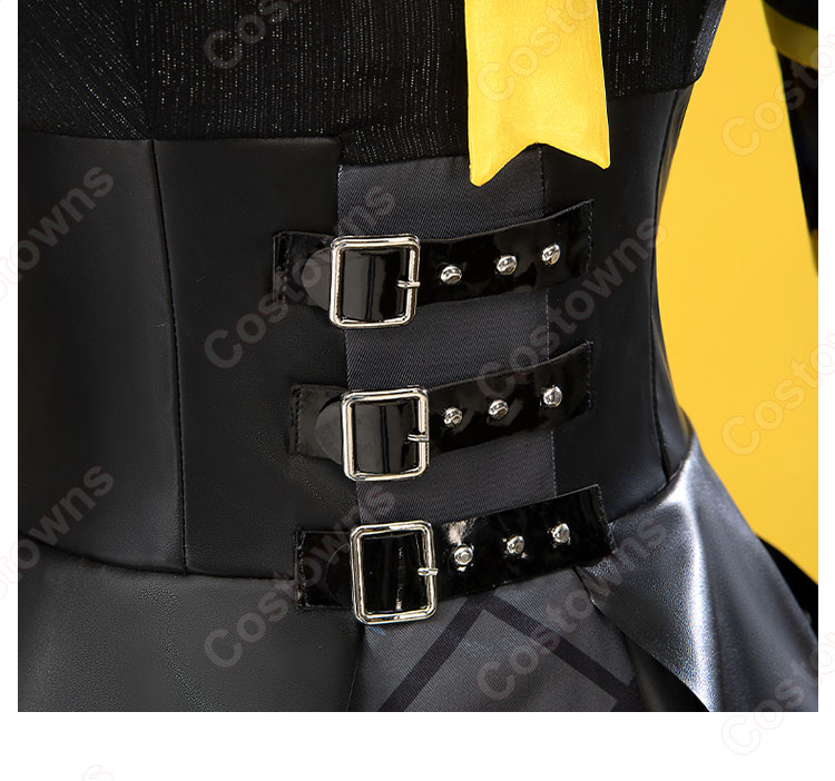 鏡音リン コスプレ衣装 初音ミク×ラスカル 2023 ヴィランズ衣装-9