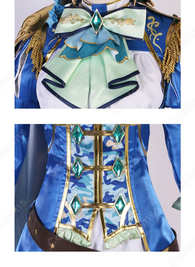 ウマ娘 プリティーダービー サトノダイヤモンド シュヴァリエ・ブル 勝負服 コスプレ衣装 - Costowns