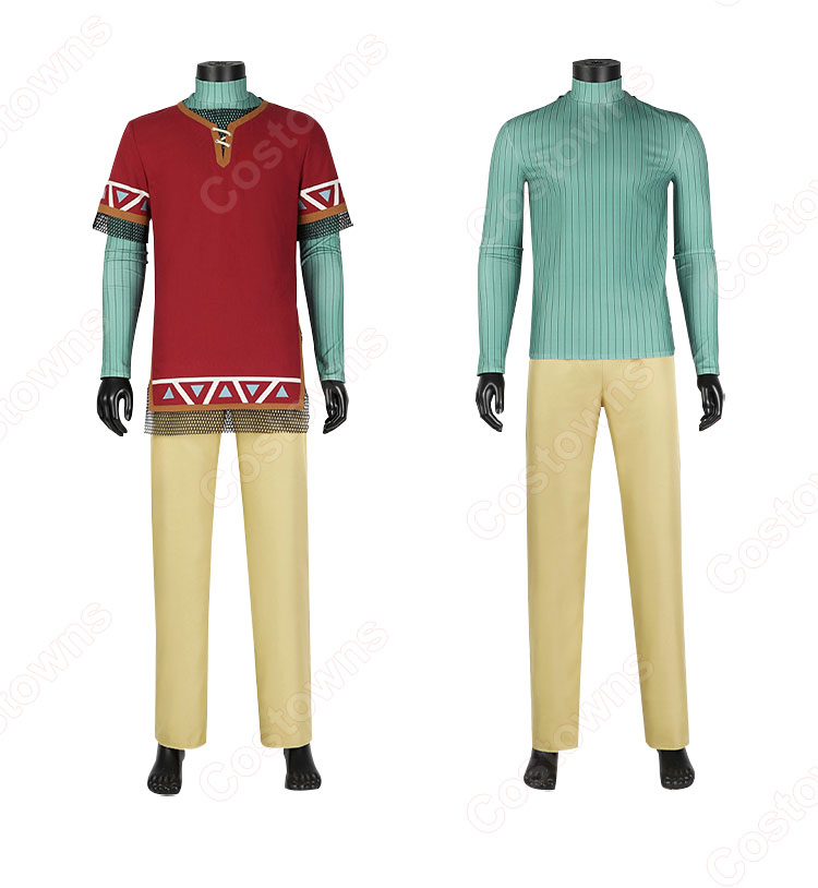ゼルダの伝説 ティアーズ オブ ザ キングダム リンク ハイリア コスプレ衣装-4