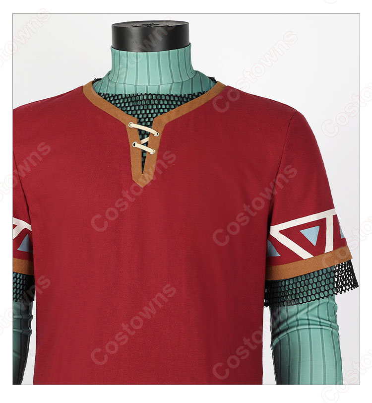 ゼルダの伝説 ティアーズ オブ ザ キングダム リンク ハイリア コスプレ衣装-12