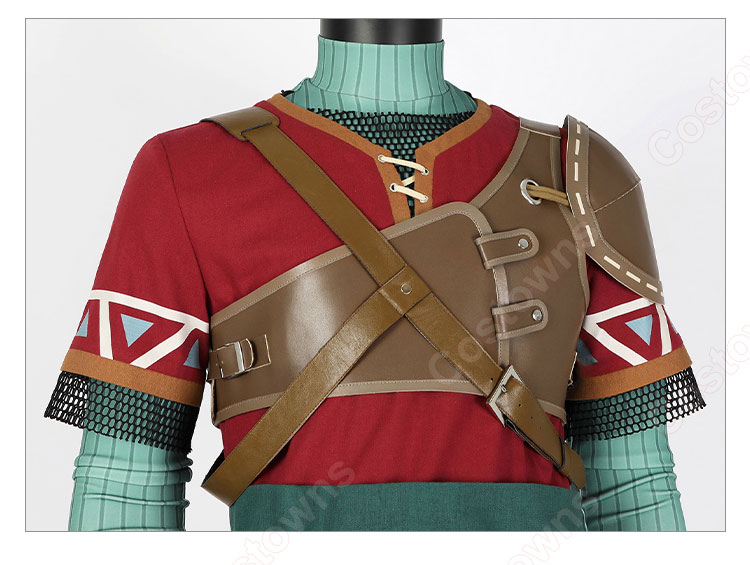 ゼルダの伝説 ティアーズ オブ ザ キングダム リンク ハイリア コスプレ衣装-5
