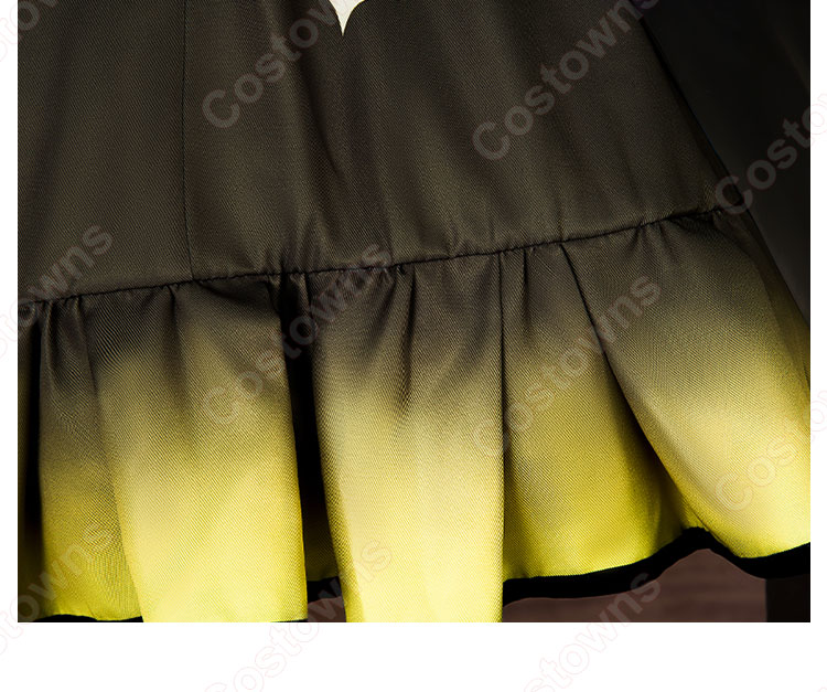 鏡音リン コスプレ衣装 初音ミク×ラスカル 2023 ヴィランズ衣装-12