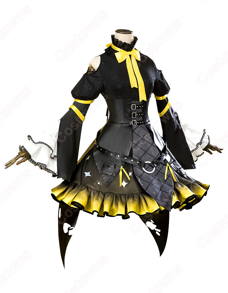 鏡音リン コスプレ衣装 初音ミク×ラスカル 2023 ヴィランズ衣装 鏡音リン コスプレ衣装 初音ミク×ラスカル 2023 ヴィランズ衣装